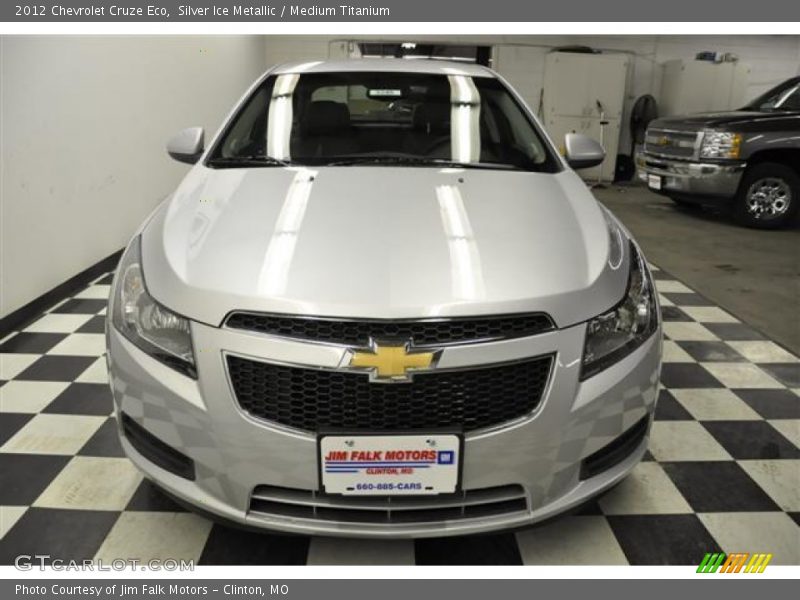 Silver Ice Metallic / Medium Titanium 2012 Chevrolet Cruze Eco