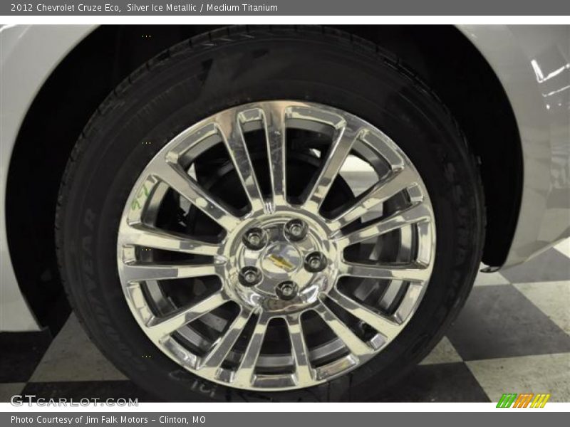 Silver Ice Metallic / Medium Titanium 2012 Chevrolet Cruze Eco
