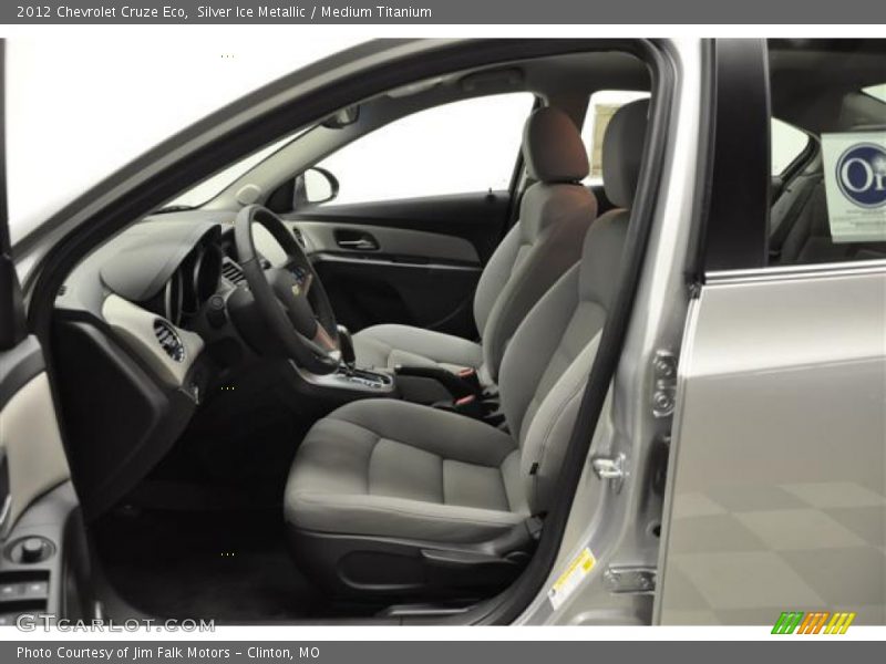 Silver Ice Metallic / Medium Titanium 2012 Chevrolet Cruze Eco