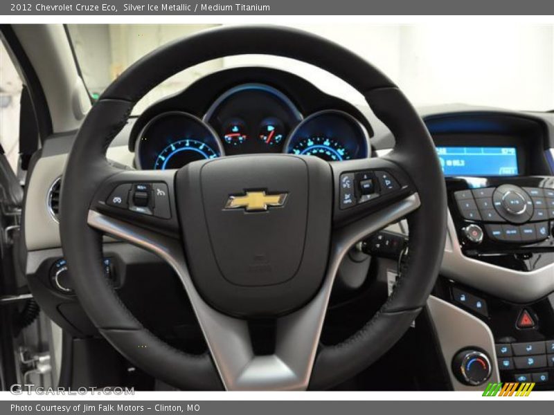 Silver Ice Metallic / Medium Titanium 2012 Chevrolet Cruze Eco