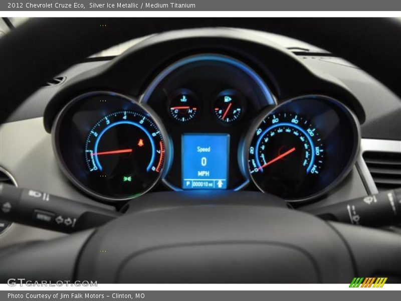 Silver Ice Metallic / Medium Titanium 2012 Chevrolet Cruze Eco