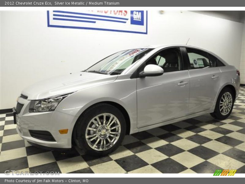 Silver Ice Metallic / Medium Titanium 2012 Chevrolet Cruze Eco