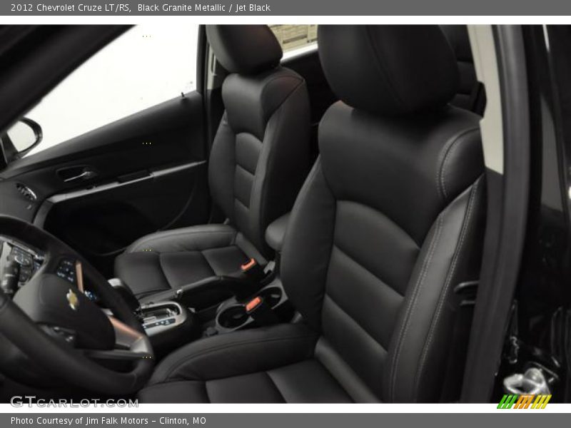 Black Granite Metallic / Jet Black 2012 Chevrolet Cruze LT/RS