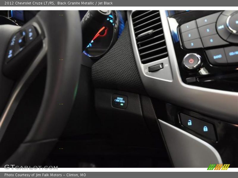 Black Granite Metallic / Jet Black 2012 Chevrolet Cruze LT/RS