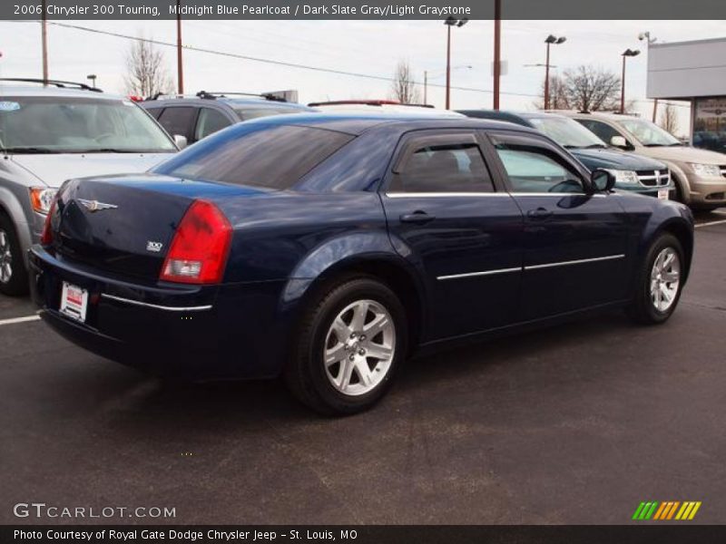 Midnight Blue Pearlcoat / Dark Slate Gray/Light Graystone 2006 Chrysler 300 Touring