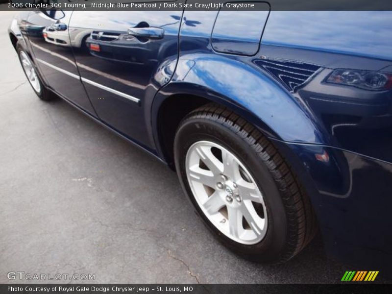 Midnight Blue Pearlcoat / Dark Slate Gray/Light Graystone 2006 Chrysler 300 Touring