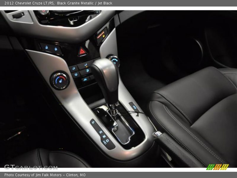 Black Granite Metallic / Jet Black 2012 Chevrolet Cruze LT/RS