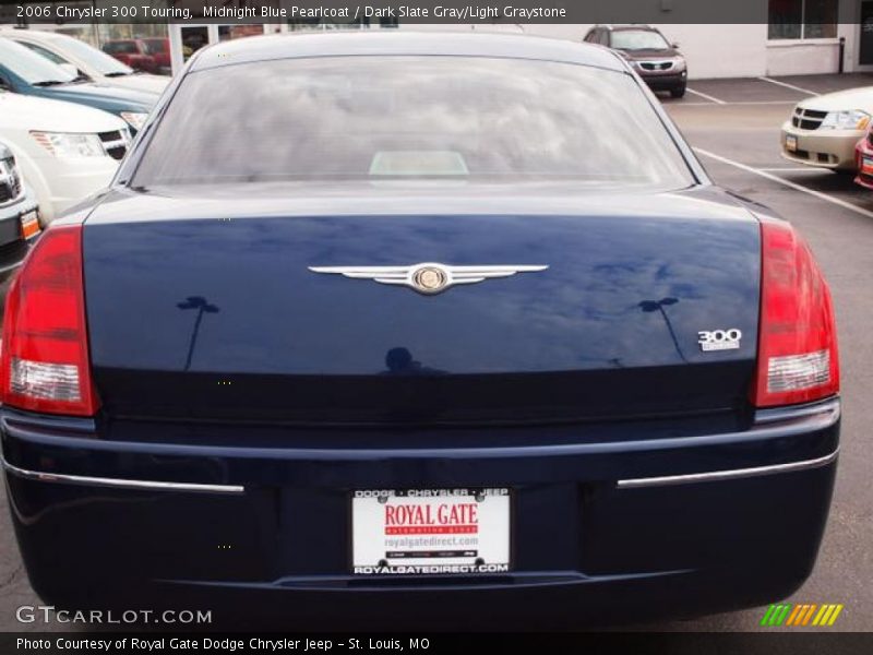Midnight Blue Pearlcoat / Dark Slate Gray/Light Graystone 2006 Chrysler 300 Touring