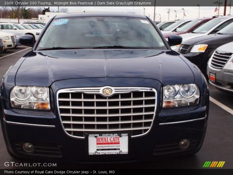 Midnight Blue Pearlcoat / Dark Slate Gray/Light Graystone 2006 Chrysler 300 Touring