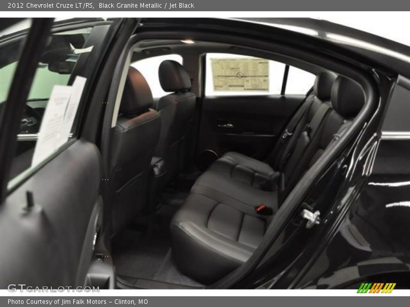 Black Granite Metallic / Jet Black 2012 Chevrolet Cruze LT/RS