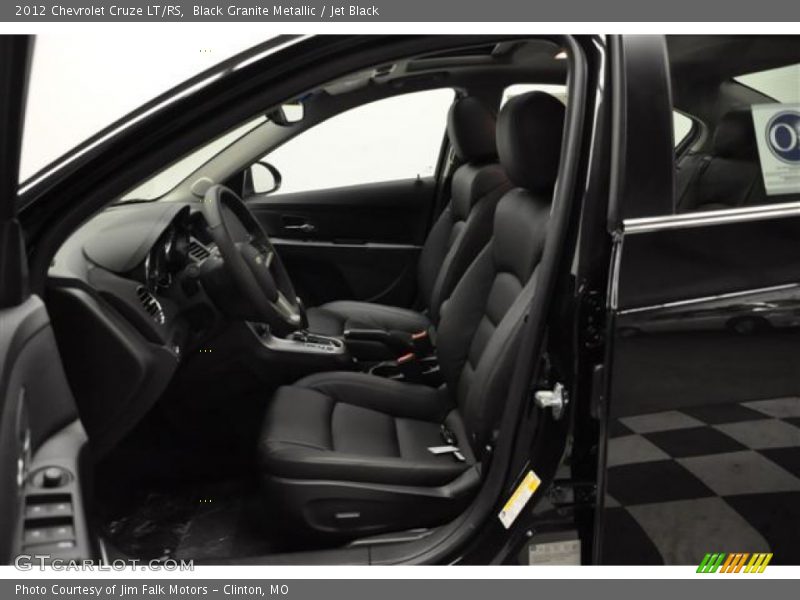 Black Granite Metallic / Jet Black 2012 Chevrolet Cruze LT/RS