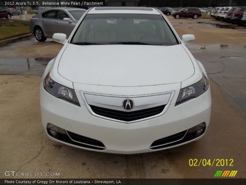 Bellanova White Pearl / Parchment 2012 Acura TL 3.5