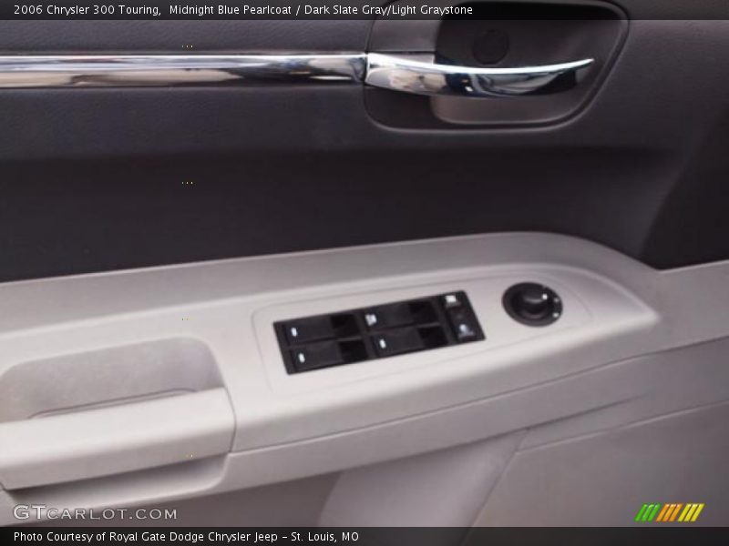 Midnight Blue Pearlcoat / Dark Slate Gray/Light Graystone 2006 Chrysler 300 Touring