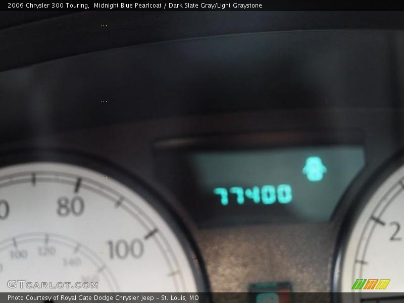 Midnight Blue Pearlcoat / Dark Slate Gray/Light Graystone 2006 Chrysler 300 Touring