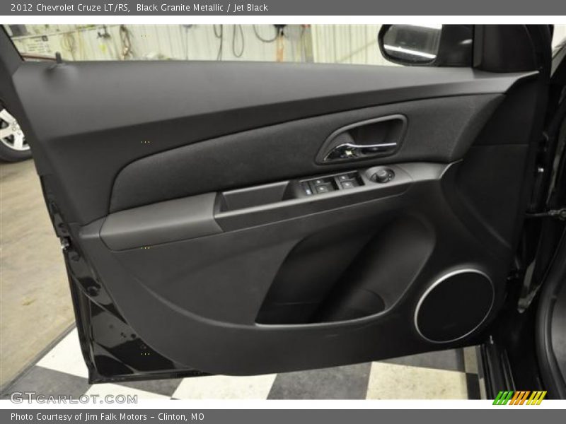 Black Granite Metallic / Jet Black 2012 Chevrolet Cruze LT/RS