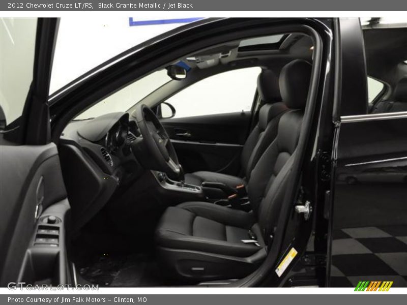 Black Granite Metallic / Jet Black 2012 Chevrolet Cruze LT/RS