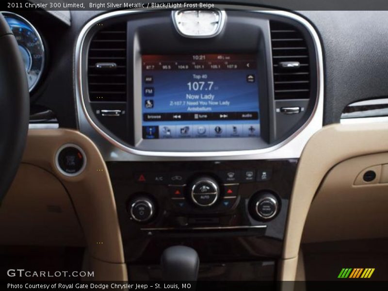 Bright Silver Metallic / Black/Light Frost Beige 2011 Chrysler 300 Limited