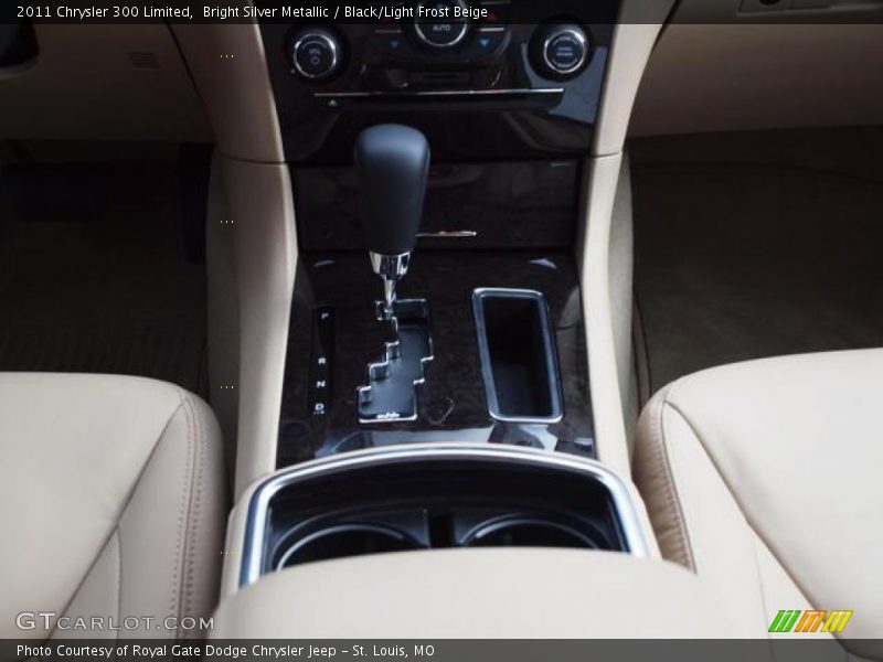 Bright Silver Metallic / Black/Light Frost Beige 2011 Chrysler 300 Limited