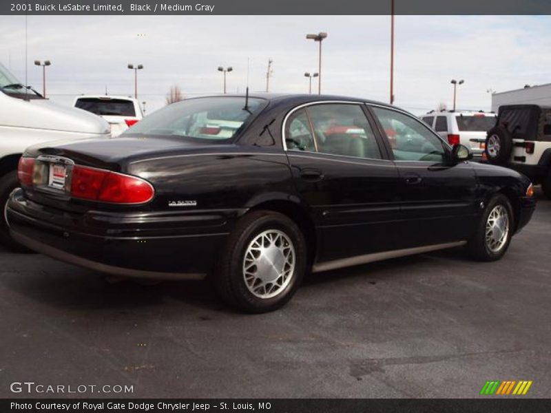 Black / Medium Gray 2001 Buick LeSabre Limited