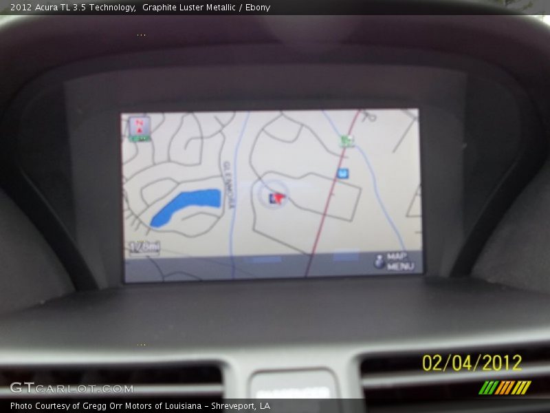 Graphite Luster Metallic / Ebony 2012 Acura TL 3.5 Technology