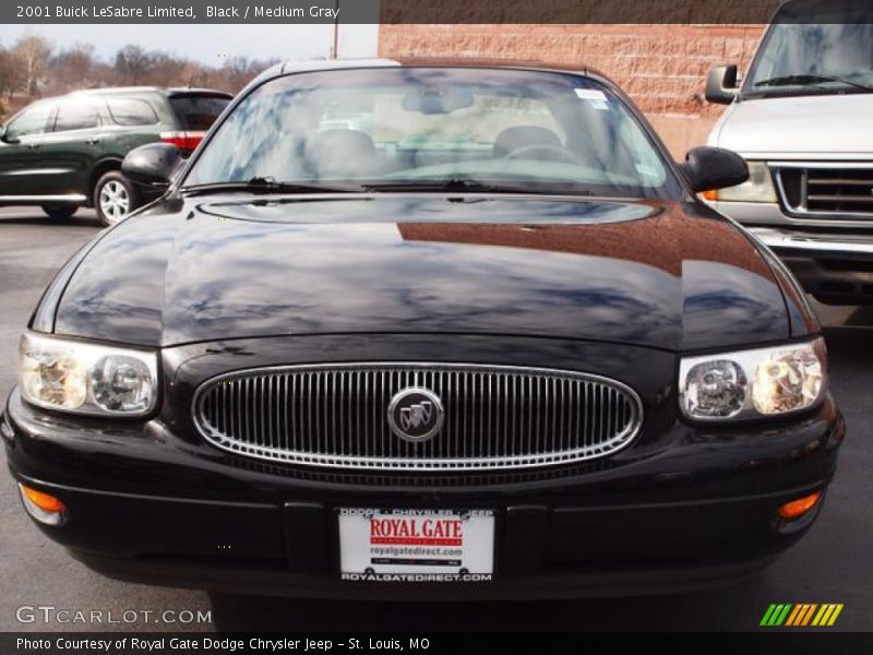 Black / Medium Gray 2001 Buick LeSabre Limited