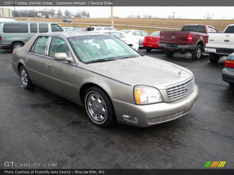 Cashmere Metallic / Neutral Shale 2002 Cadillac DeVille Sedan