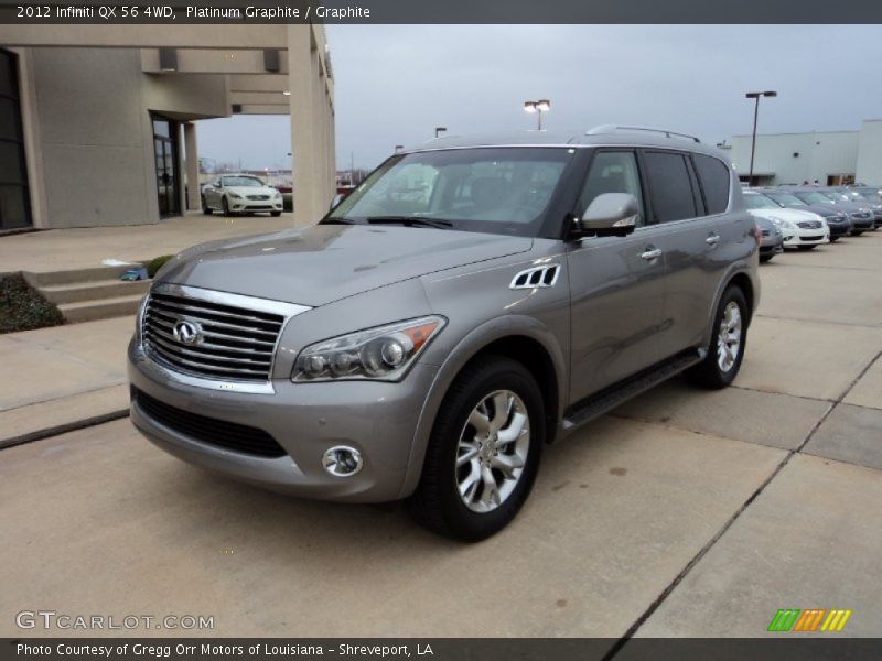 Platinum Graphite / Graphite 2012 Infiniti QX 56 4WD