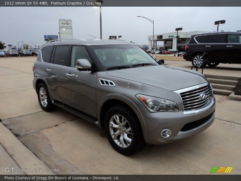 Front 3/4 View of 2012 QX 56 4WD