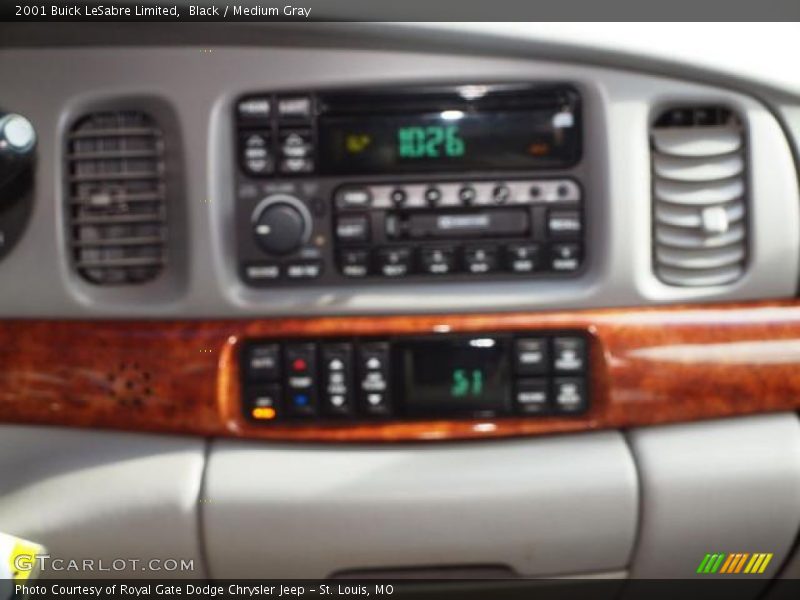 Black / Medium Gray 2001 Buick LeSabre Limited
