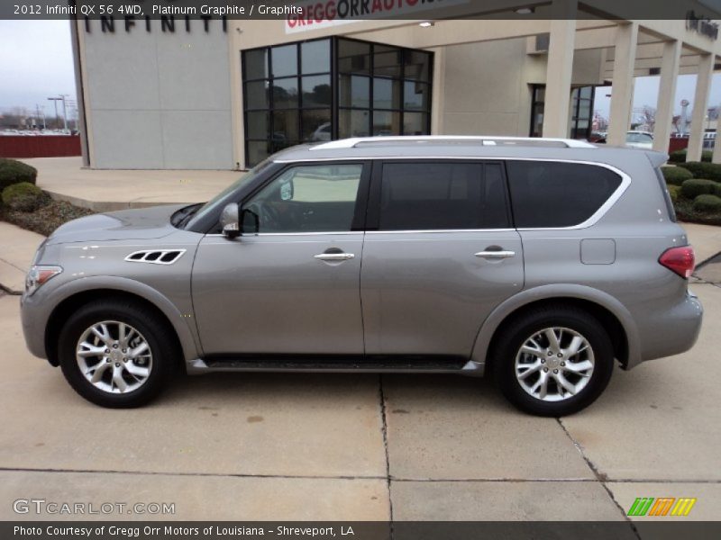Platinum Graphite / Graphite 2012 Infiniti QX 56 4WD