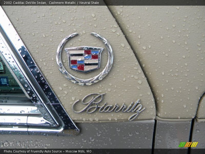 Cashmere Metallic / Neutral Shale 2002 Cadillac DeVille Sedan