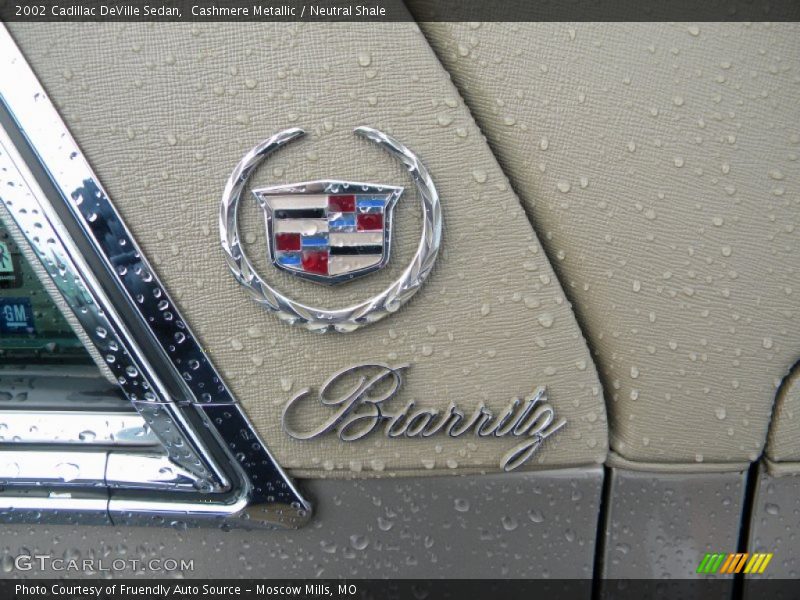 Cashmere Metallic / Neutral Shale 2002 Cadillac DeVille Sedan