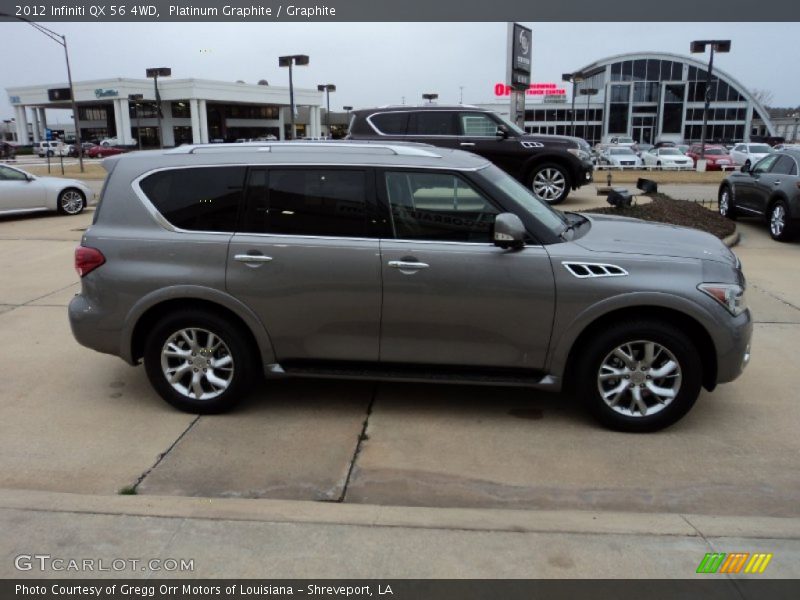 Platinum Graphite / Graphite 2012 Infiniti QX 56 4WD