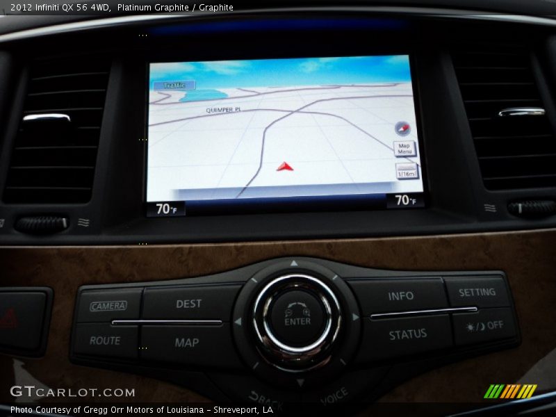 Platinum Graphite / Graphite 2012 Infiniti QX 56 4WD
