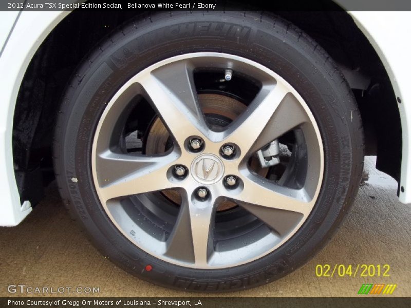 Bellanova White Pearl / Ebony 2012 Acura TSX Special Edition Sedan