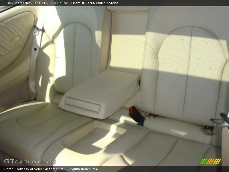Firemist Red Metallic / Stone 2004 Mercedes-Benz CLK 320 Coupe