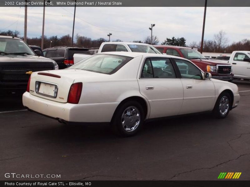 White Diamond Pearl / Neutral Shale 2002 Cadillac DeVille DHS