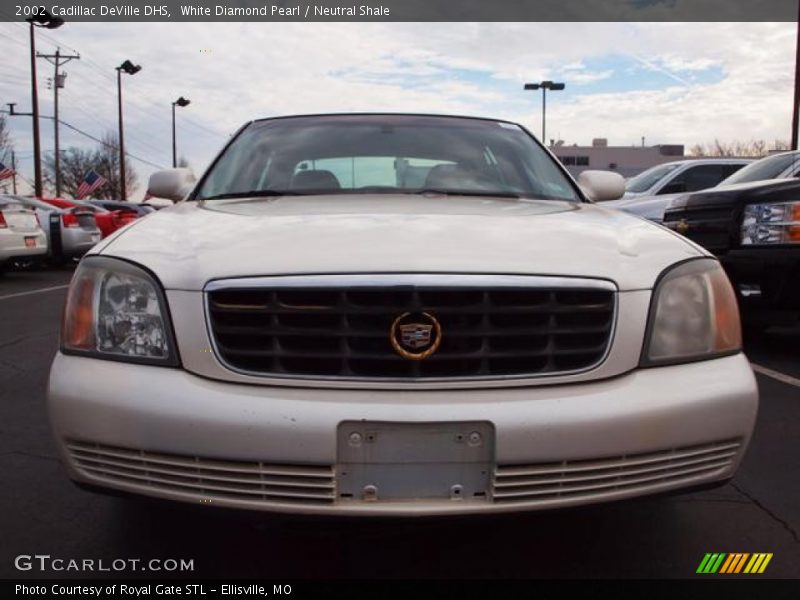 White Diamond Pearl / Neutral Shale 2002 Cadillac DeVille DHS
