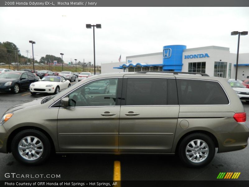 Mocha Metallic / Ivory 2008 Honda Odyssey EX-L