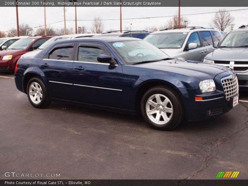 Midnight Blue Pearlcoat / Dark Slate Gray/Light Graystone 2006 Chrysler 300 Touring