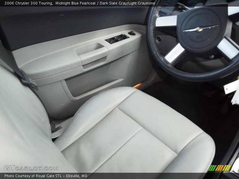Midnight Blue Pearlcoat / Dark Slate Gray/Light Graystone 2006 Chrysler 300 Touring