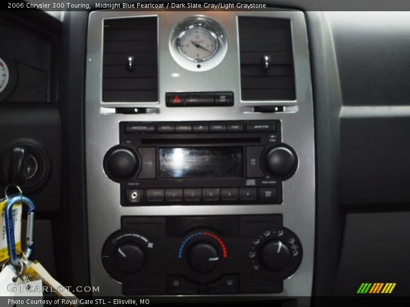 Midnight Blue Pearlcoat / Dark Slate Gray/Light Graystone 2006 Chrysler 300 Touring