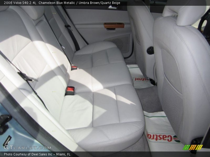  2008 S40 2.4i Umbra Brown/Quartz Beige Interior