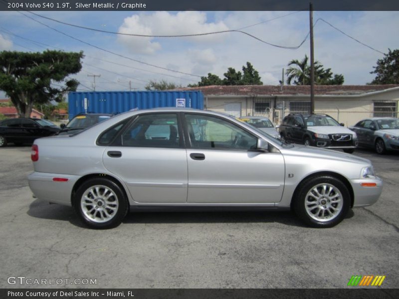 Silver Metallic / Graphite 2004 Volvo S40 1.9T