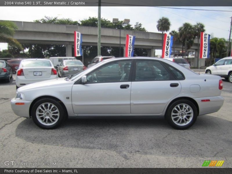 Silver Metallic / Graphite 2004 Volvo S40 1.9T