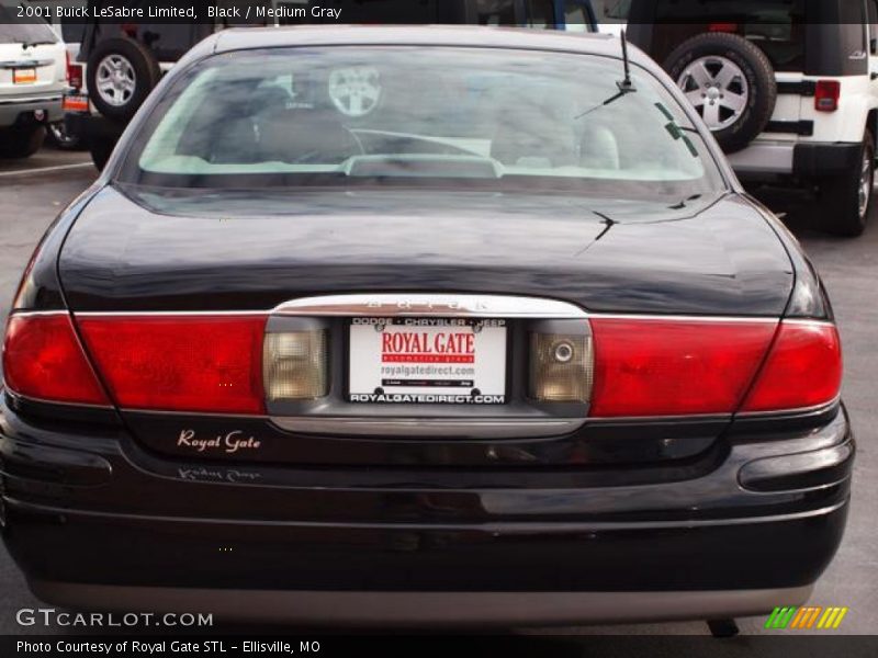 Black / Medium Gray 2001 Buick LeSabre Limited