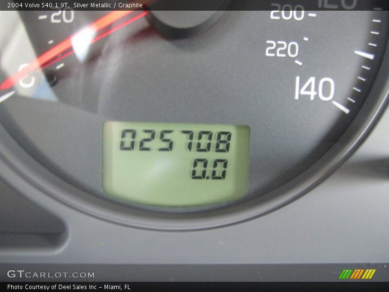 Silver Metallic / Graphite 2004 Volvo S40 1.9T