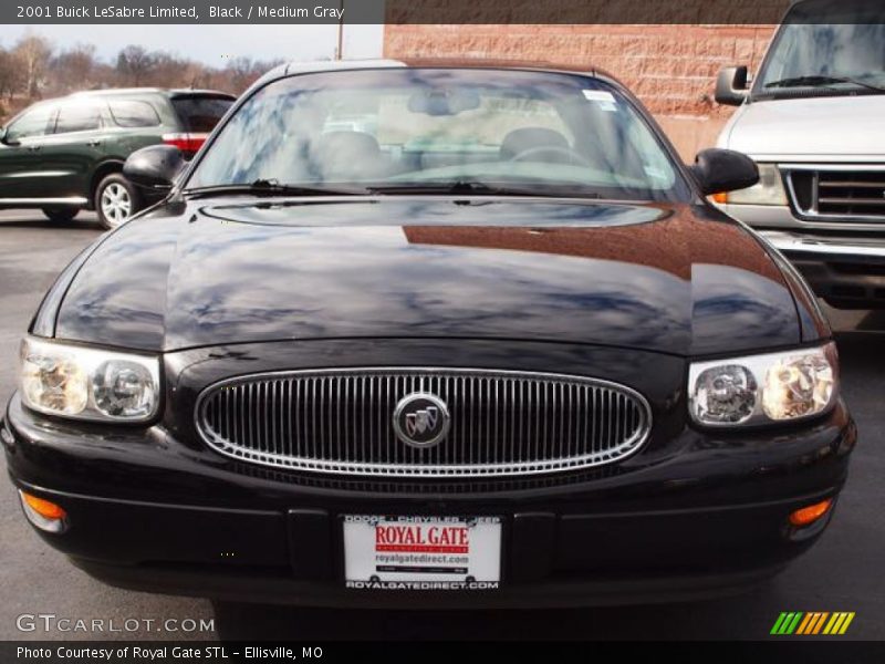 Black / Medium Gray 2001 Buick LeSabre Limited
