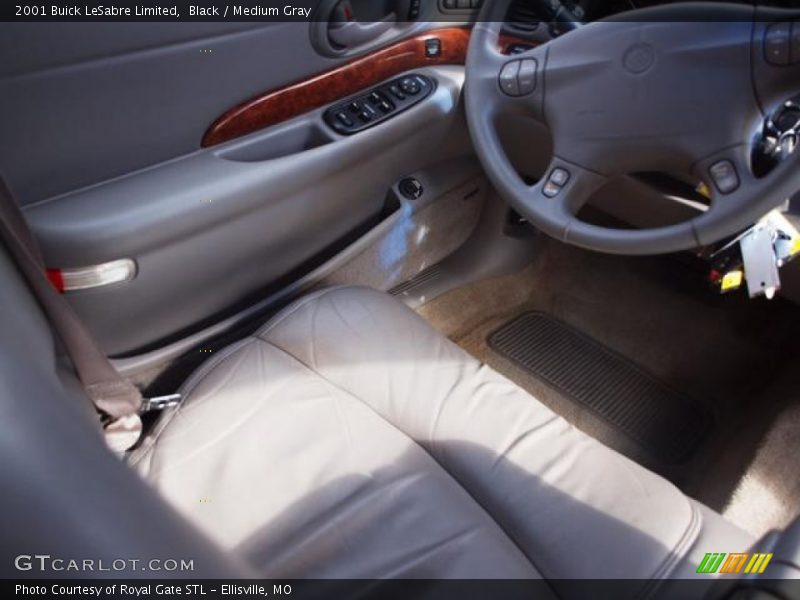Black / Medium Gray 2001 Buick LeSabre Limited