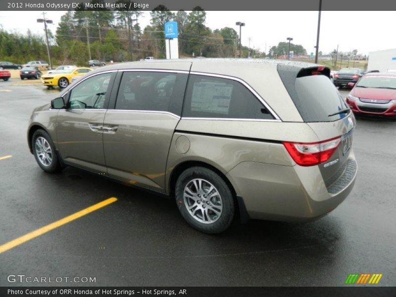 Mocha Metallic / Beige 2012 Honda Odyssey EX